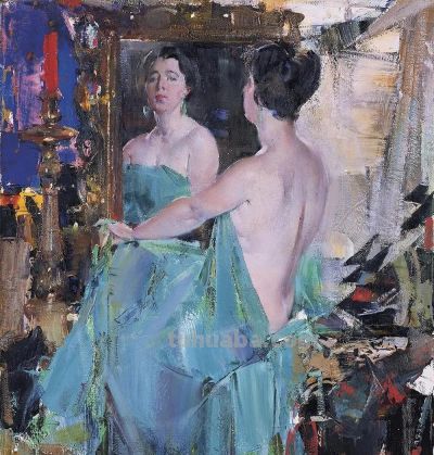 费欣油画作品选（150幅） - 图画吧TUHUABA