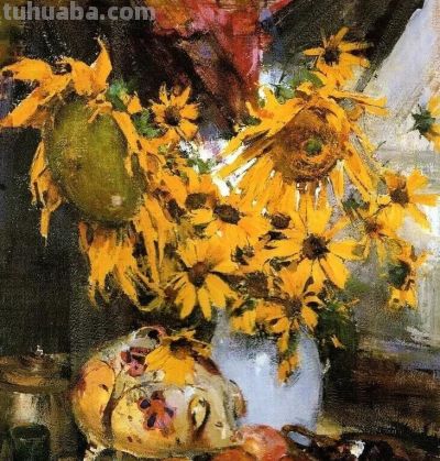 费欣油画作品选（150幅） - 图画吧TUHUABA