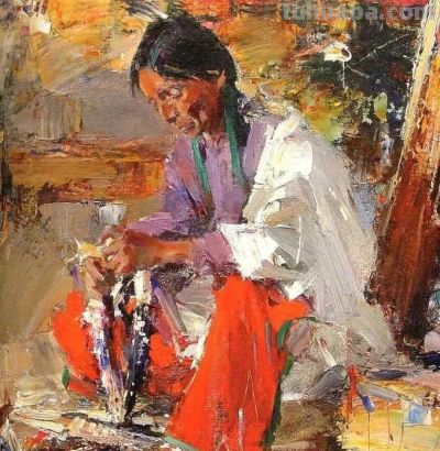 费欣油画作品选（150幅） - 图画吧TUHUABA