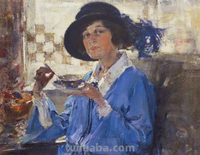 费欣油画作品选（150幅） - 图画吧TUHUABA