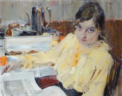 费欣油画作品选（150幅） - 图画吧TUHUABA