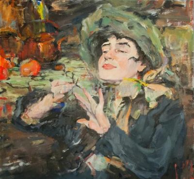 费欣油画作品选（150幅） - 图画吧TUHUABA