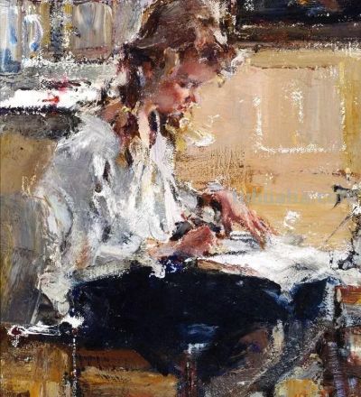 费欣油画作品选（150幅） - 图画吧TUHUABA