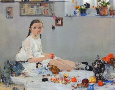 费欣油画作品选（150幅） - 图画吧TUHUABA