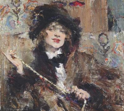 费欣油画作品选（150幅） - 图画吧TUHUABA