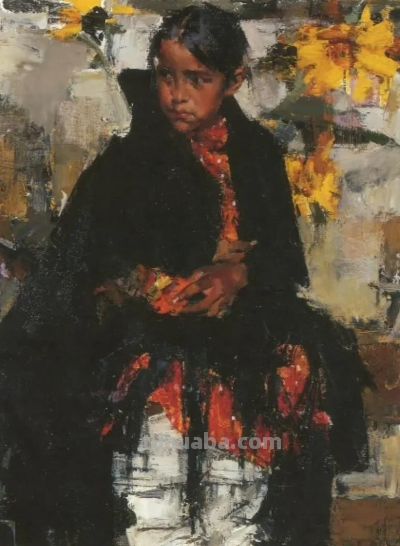 费欣油画作品选（150幅） - 图画吧TUHUABA