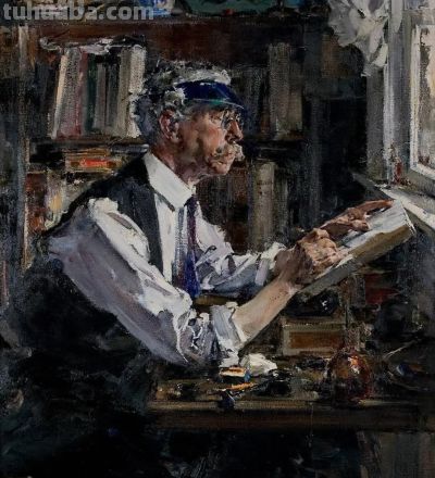 费欣油画作品选（150幅） - 图画吧TUHUABA