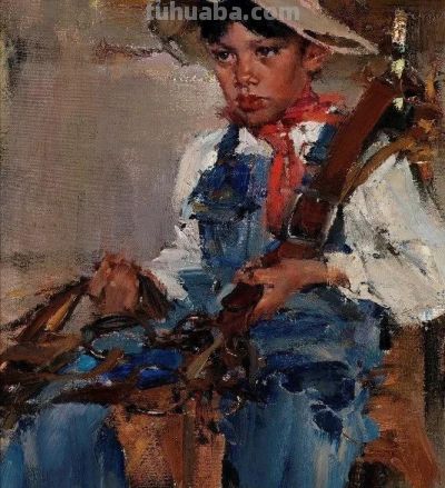 费欣油画作品选（150幅） - 图画吧TUHUABA