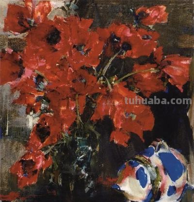 费欣油画作品选（150幅） - 图画吧TUHUABA