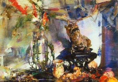 费欣油画作品选（150幅） - 图画吧TUHUABA