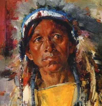 费欣油画作品选（150幅） - 图画吧TUHUABA