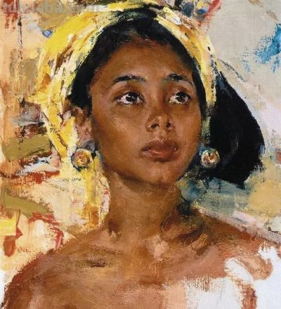 费欣油画作品选（150幅） - 图画吧TUHUABA