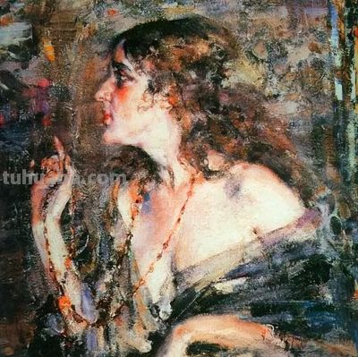 费欣油画作品选（150幅） - 图画吧TUHUABA