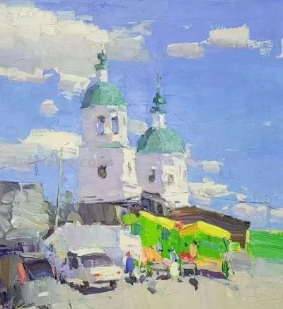 俄罗斯油画家作品欣赏 - 图画吧TUHUABA