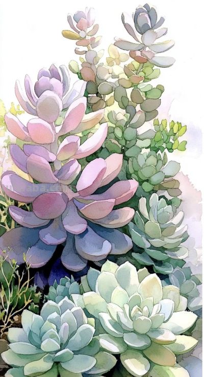 多肉萌趣 - 图画吧TUHUABA