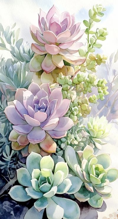 多肉萌趣 - 图画吧TUHUABA