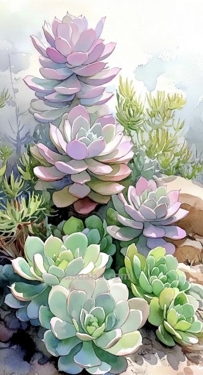 多肉萌趣 - 图画吧TUHUABA