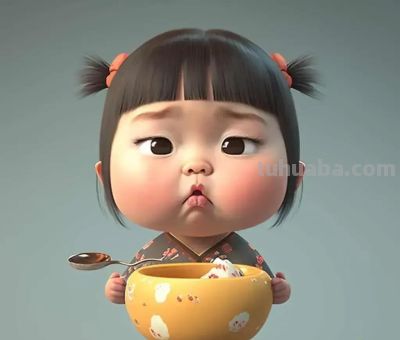 可爱呆萌卡通漫画头像 - 图画吧TUHUABA