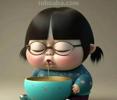 可爱呆萌卡通漫画头像 - 图画吧TUHUABA