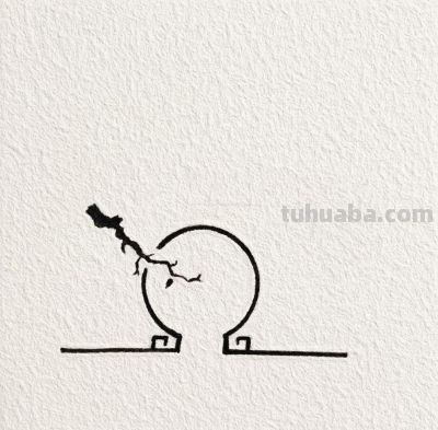 小院春晴红日暖 玉兰倚门鸟飞还丨燕子简笔画分享 - 图画吧TUHUABA