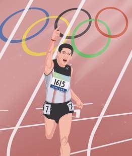 单臂画出完满人生的女孩：残奥冠军让我找回自己 - 图画吧TUHUABA