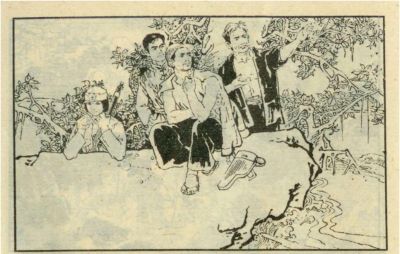 年代连环画｜广东民兵革命斗争故事｜05夜海夺粮｜时代记忆 - 图画吧TUHUABA