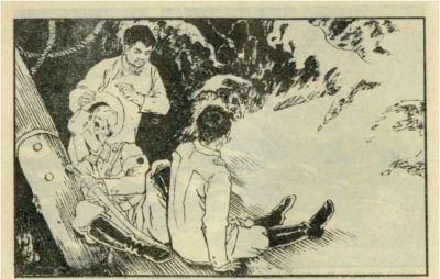 年代连环画｜广东民兵革命斗争故事｜05夜海夺粮｜时代记忆 - 图画吧TUHUABA