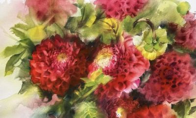 林滚滚的水彩作品 - 图画吧TUHUABA