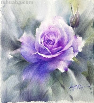 林滚滚的水彩作品 - 图画吧TUHUABA