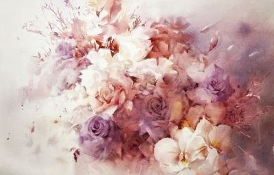 林滚滚的水彩作品 - 图画吧TUHUABA