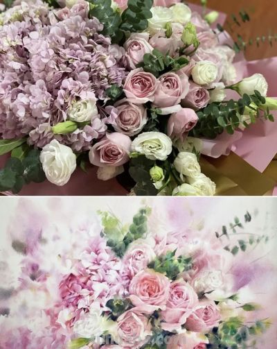 林滚滚的水彩作品 - 图画吧TUHUABA