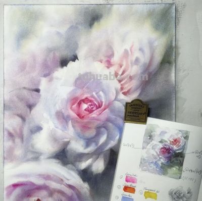 林滚滚的水彩作品 - 图画吧TUHUABA