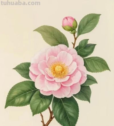彩铅画，每一朵花都拥有了生命，在纸上绽放，展现着大自然的美丽 - 图画吧TUHUABA