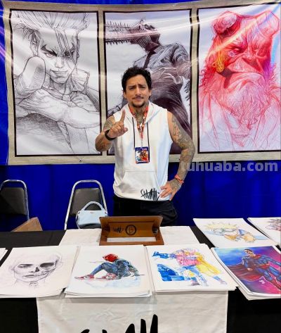 要帅不要命！他仅一支铅笔，狂粉130万，这素描超纲到“违规” - 图画吧TUHUABA