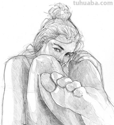 要帅不要命！他仅一支铅笔，狂粉130万，这素描超纲到“违规” - 图画吧TUHUABA