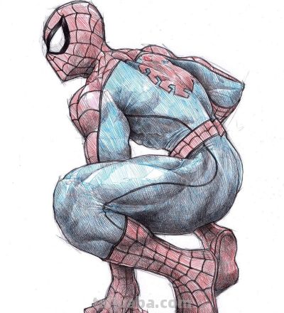 要帅不要命！他仅一支铅笔，狂粉130万，这素描超纲到“违规” - 图画吧TUHUABA