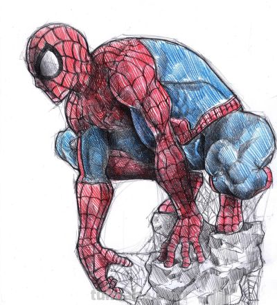 要帅不要命！他仅一支铅笔，狂粉130万，这素描超纲到“违规” - 图画吧TUHUABA