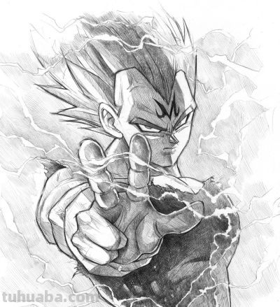 要帅不要命！他仅一支铅笔，狂粉130万，这素描超纲到“违规” - 图画吧TUHUABA