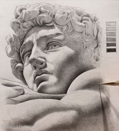 要帅不要命！他仅一支铅笔，狂粉130万，这素描超纲到“违规” - 图画吧TUHUABA