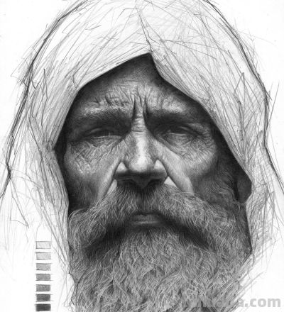 要帅不要命！他仅一支铅笔，狂粉130万，这素描超纲到“违规” - 图画吧TUHUABA