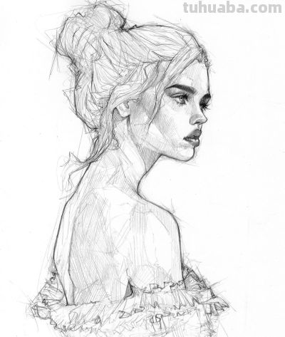 要帅不要命！他仅一支铅笔，狂粉130万，这素描超纲到“违规” - 图画吧TUHUABA