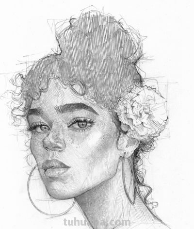 要帅不要命！他仅一支铅笔，狂粉130万，这素描超纲到“违规” - 图画吧TUHUABA