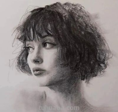 秘鲁画家埃利亚斯的素描作品 - 图画吧TUHUABA