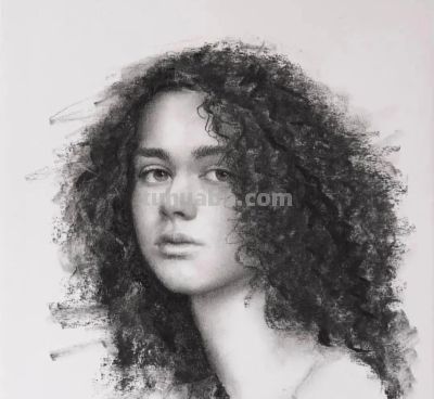 秘鲁画家埃利亚斯的素描作品 - 图画吧TUHUABA