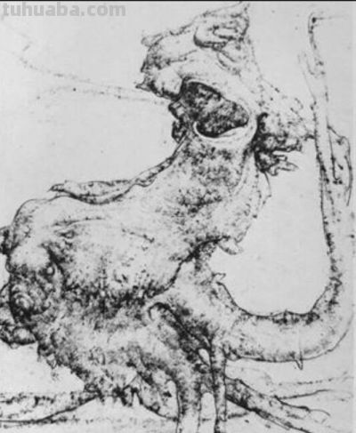 被列宾认为“俄罗斯最天才的画家”尼古拉·费欣素描高清作品80幅 - 图画吧TUHUABA