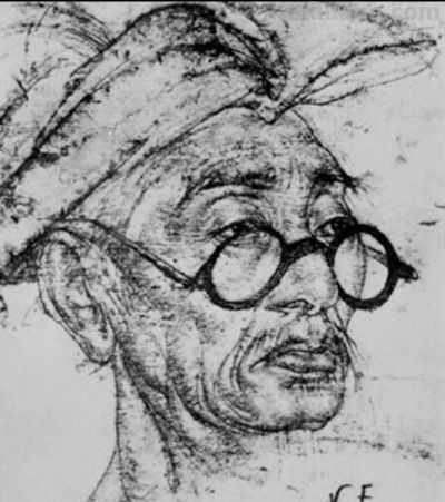 被列宾认为“俄罗斯最天才的画家”尼古拉·费欣素描高清作品80幅 - 图画吧TUHUABA