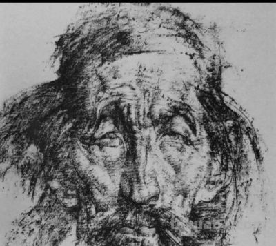 被列宾认为“俄罗斯最天才的画家”尼古拉·费欣素描高清作品80幅 - 图画吧TUHUABA