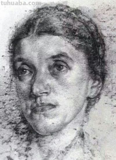 被列宾认为“俄罗斯最天才的画家”尼古拉·费欣素描高清作品80幅 - 图画吧TUHUABA