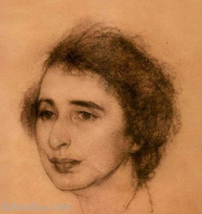 被列宾认为“俄罗斯最天才的画家”尼古拉·费欣素描高清作品80幅 - 图画吧TUHUABA