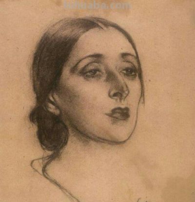 被列宾认为“俄罗斯最天才的画家”尼古拉·费欣素描高清作品80幅 - 图画吧TUHUABA